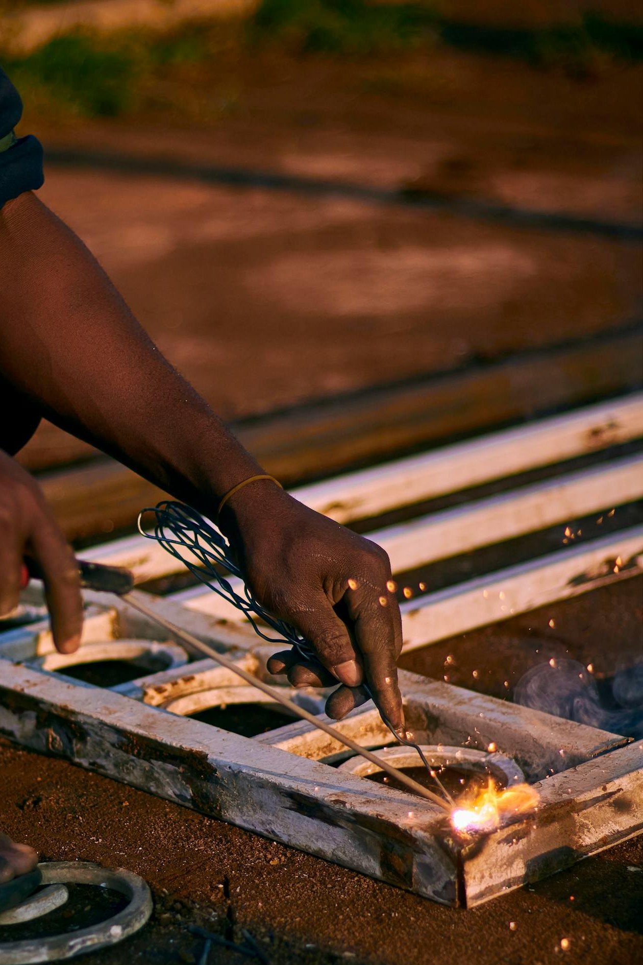 Metal fabrication workshop reference image